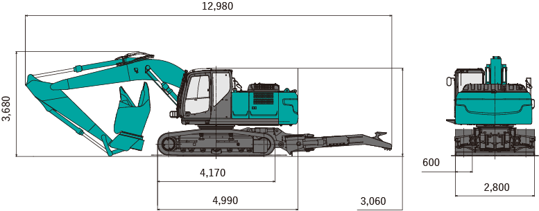 SK210D-10 多功能解體機